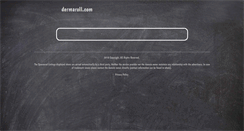 Desktop Screenshot of dermaroll.com