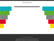 Tablet Screenshot of dermaroll.com